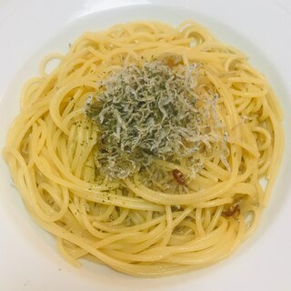 ちりめんじゃこパスタ